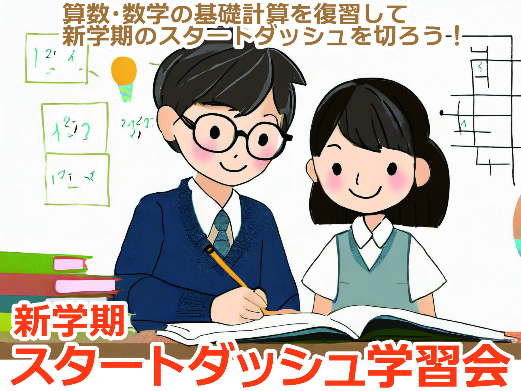 【3/31〆切】新学期スタートダッシュ学習会2024